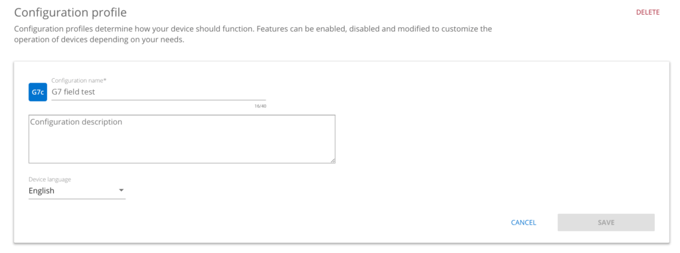 SETTING DEVICE LANGUAGE