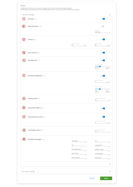 NEW G7 CONFIGURATION PROFILE