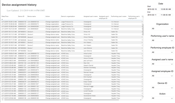 EXPLORE DEVICE DATA WITH BLACKLINE ANALYTICS