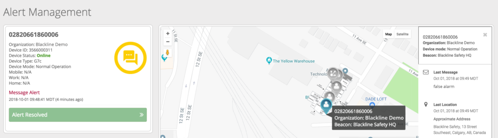 FLOORPLANS IN ALERT MANAGEMENT