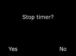 Timer stop timer